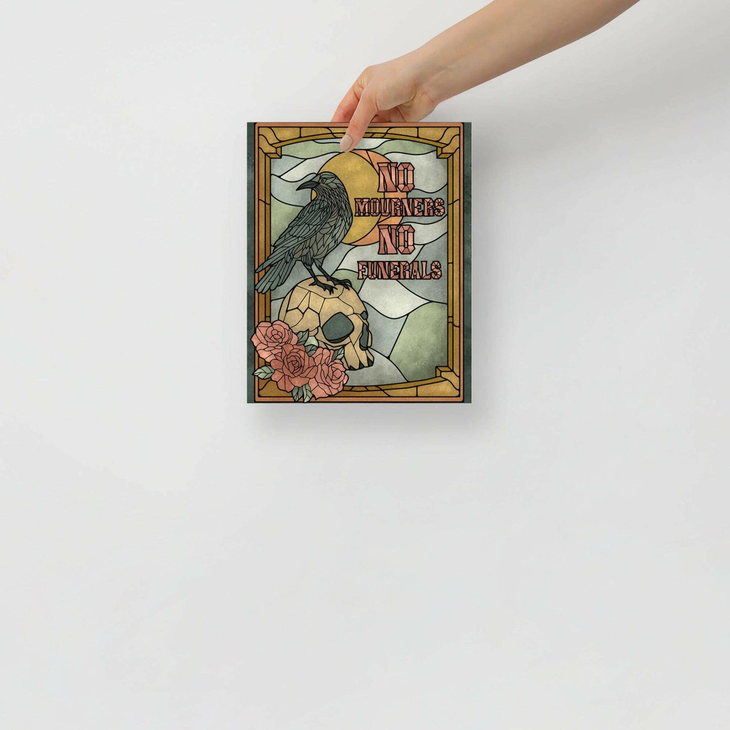 Well Read Babes - Six of Crows Giclee Art Print Gift Bookish Wall Art - The Secret Garden Bookery