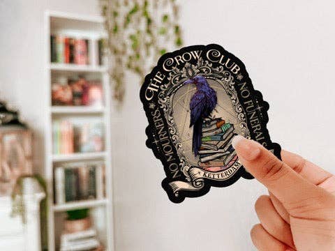 Awfullynerdy.co - Crow Club Six of Crows Sticker