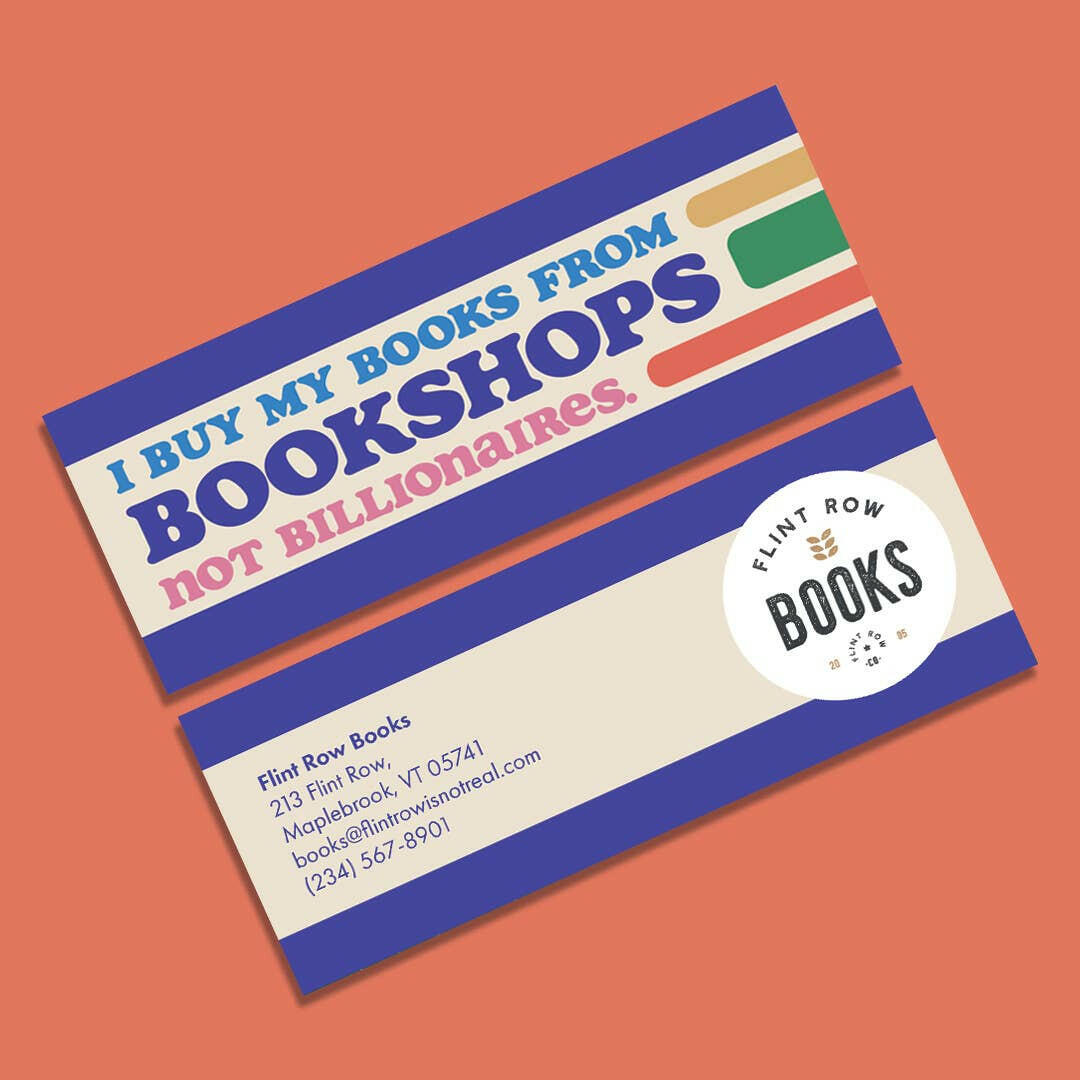 Bookishly - Custom Bookshops not Billionaires Bookmark - The Secret Garden Bookery