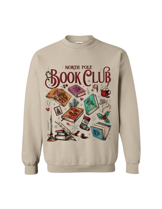 North Pole Book Club Sweatshirt