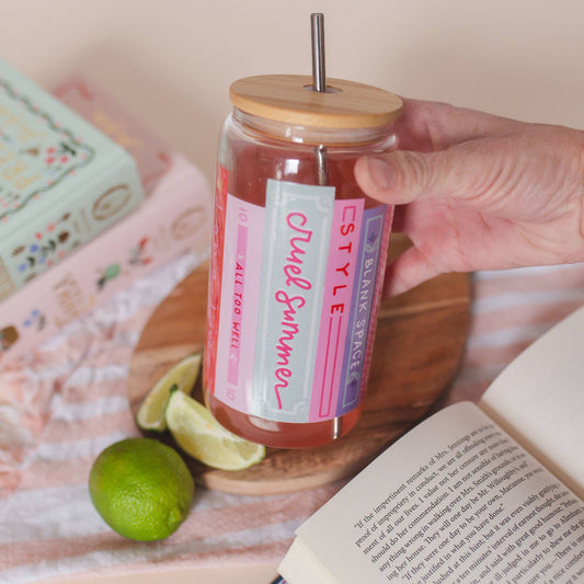 Pippi Post - Eras Book Tour Glass Can - The Secret Garden Bookery