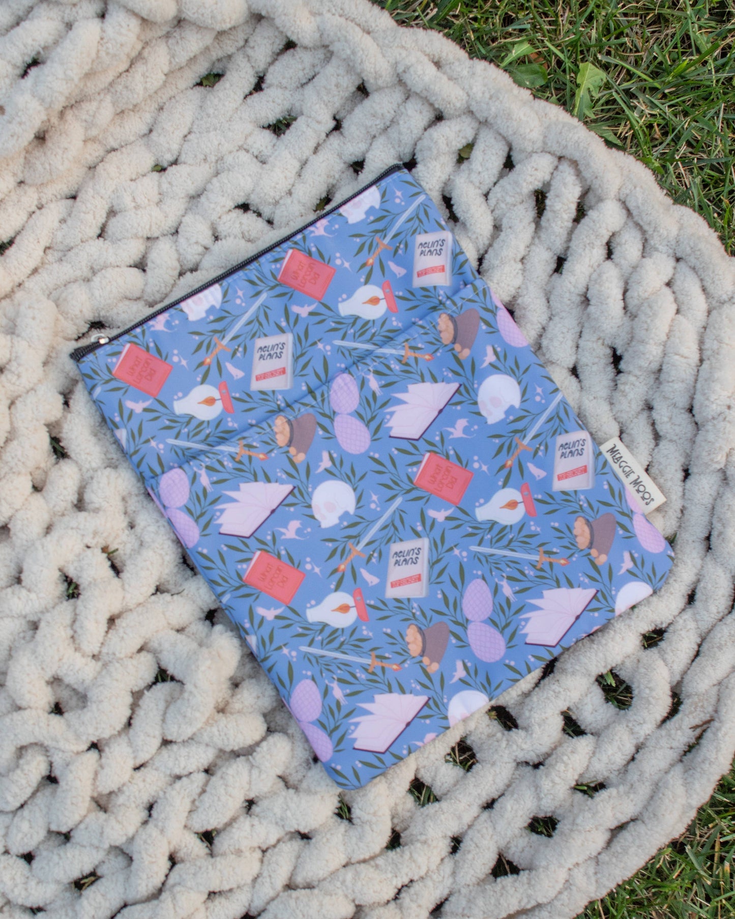 Meaggie Moos - Book / Tablet Sleeve | Throne of Glass - The Secret Garden Bookery