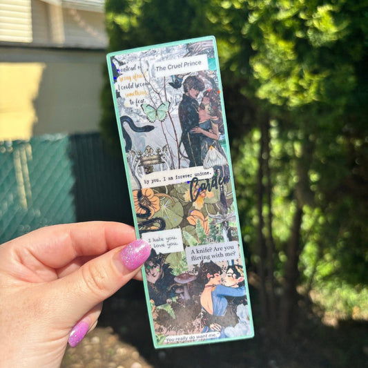 Awfullynerdy.co - Cruel Prince Collage Bookmark
