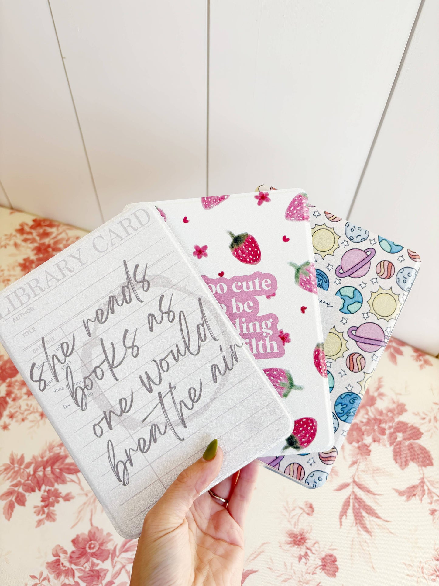 Too Cute to Be Reading This Filth - Kindle Case