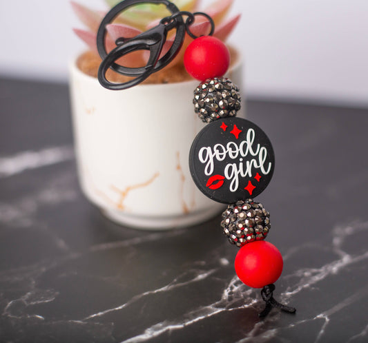 Good Girl Keychain – Book Lover & Spicy Accessory
