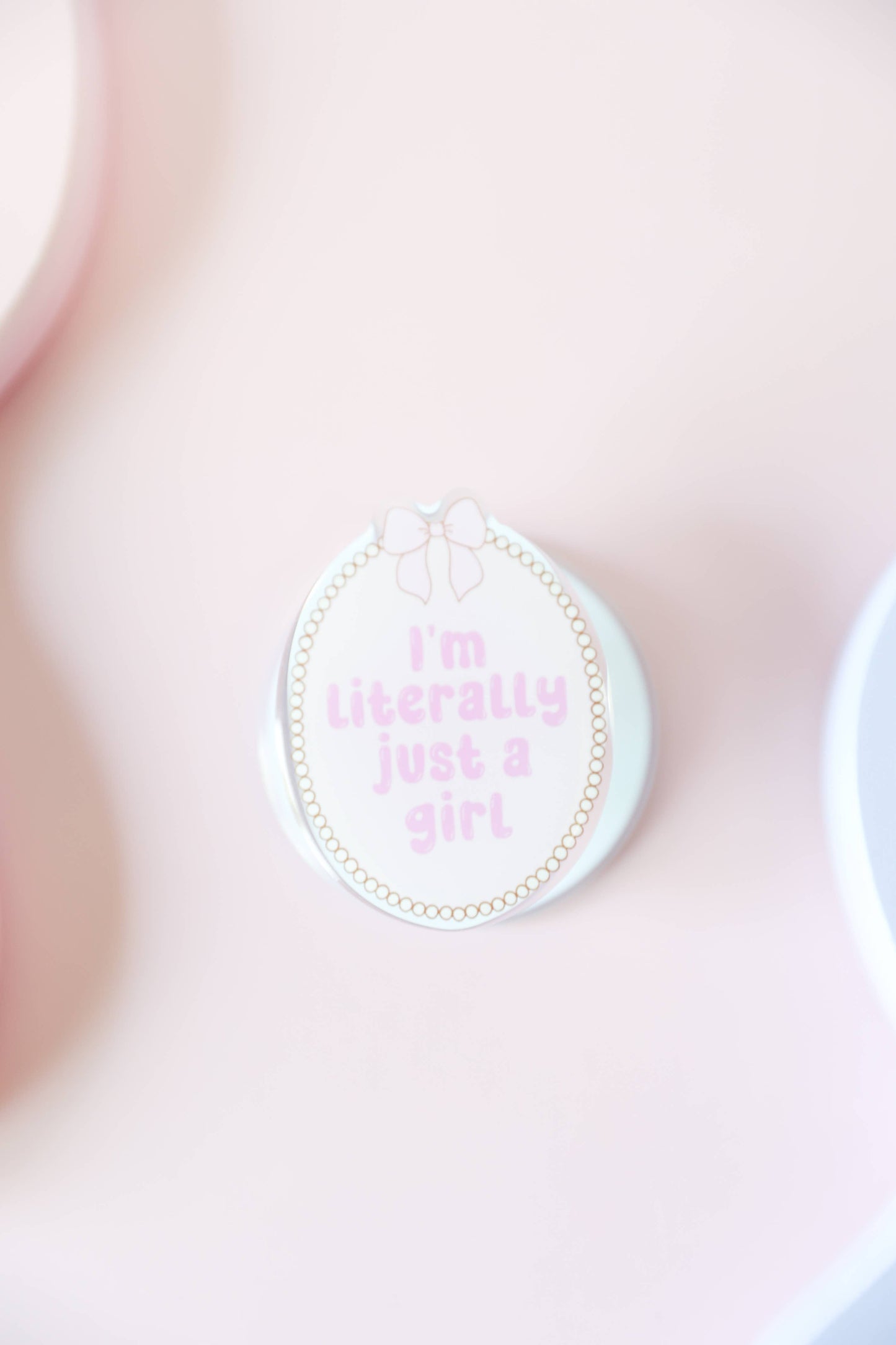 I’m Literally Just a Girl Kindle Grip – Book Lover Gift