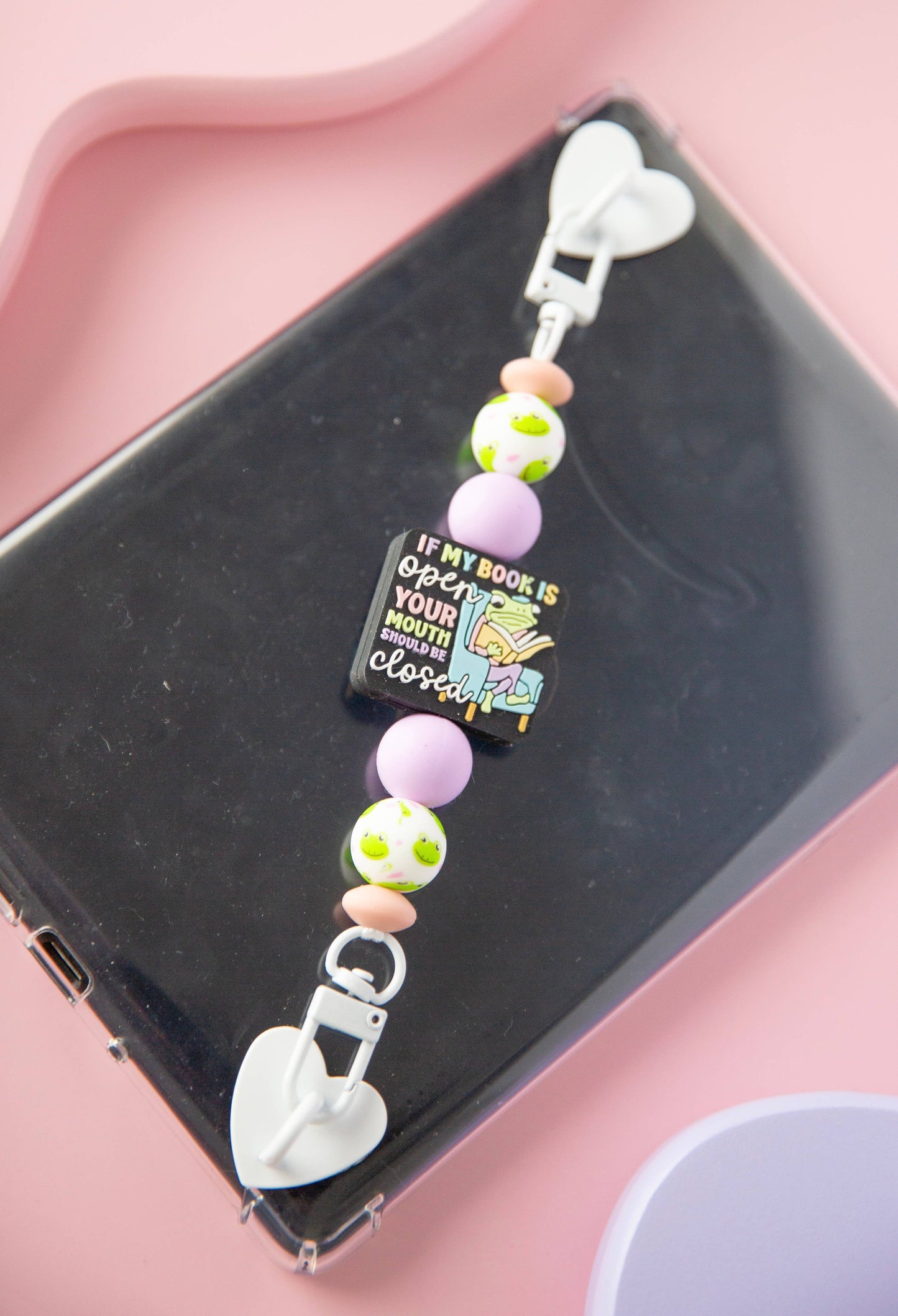 If My Book Is Open Kindle Strap-Book Lover Accessory