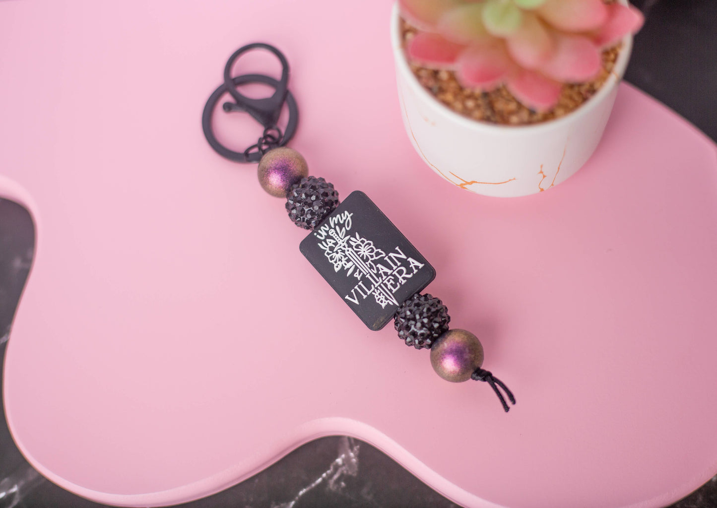 In My Villain Era Keychain-Book Lover Accessory 