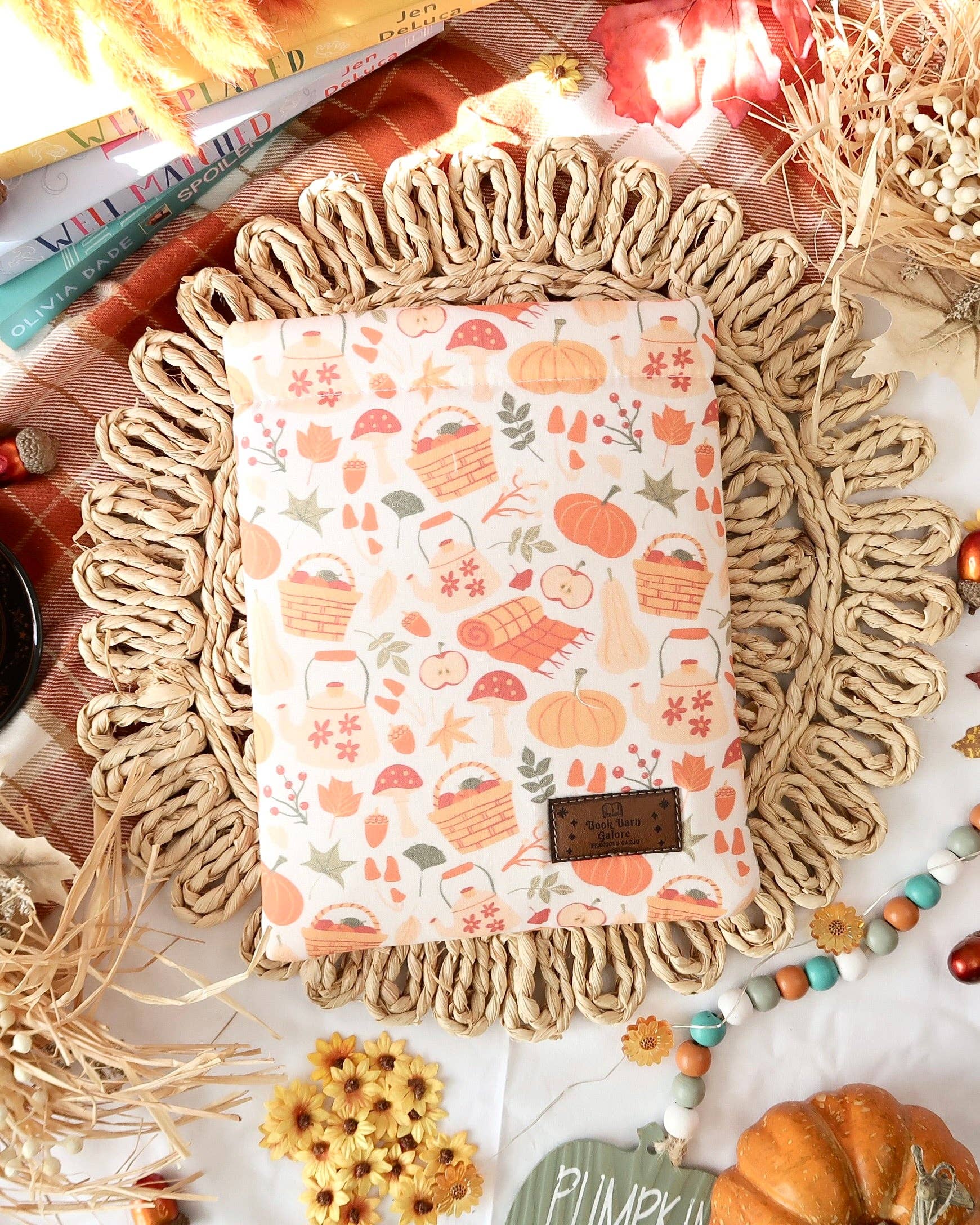 Book Barn Galore - Cozy Vibes Book Sleeve - The Secret Garden Bookery