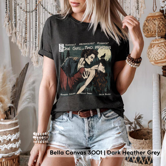 TheKingShirt - Twilight Comic Book Cover T-Shirt – Subtle Vampire Fan Tee