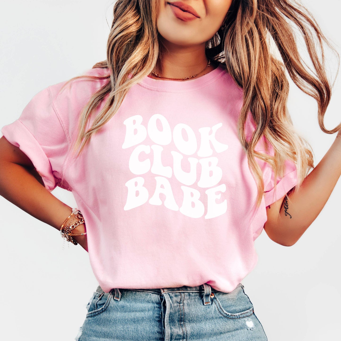 Natalia's Literary Boutique - Book Club Babe Premium Comfort Colors Shirt