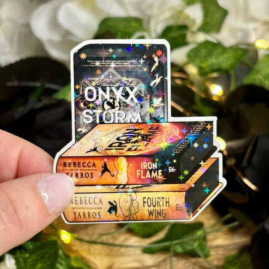 Awfullynerdy.co - The Empyrean Series Books Sticker - The Secret Garden Bookery