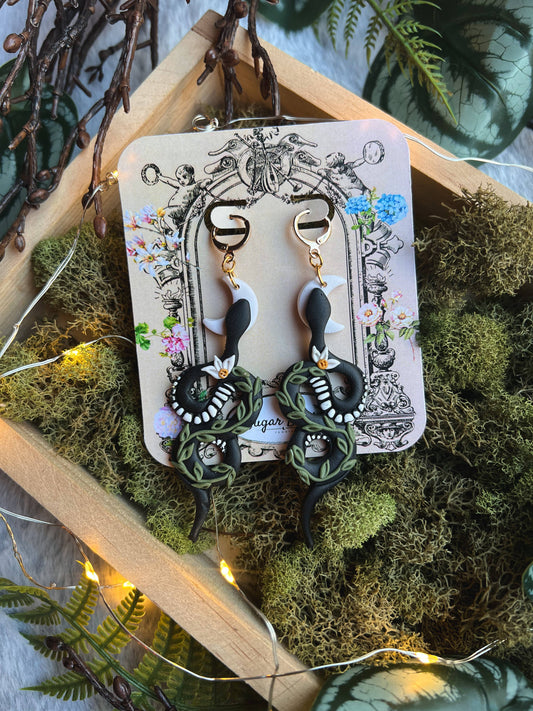 Sugar Bird Jewels - Floral snakes - The Secret Garden Bookery