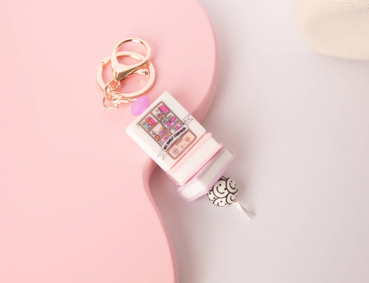 No Shelf Control Keychain - Book Lover Accessory