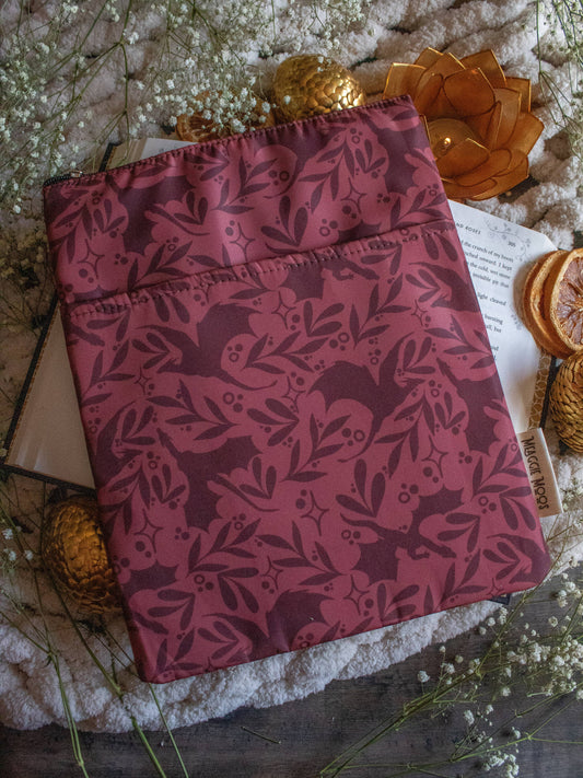 Meaggie Moos - Book / Tablet Sleeve | Rust Dragons - The Secret Garden Bookery